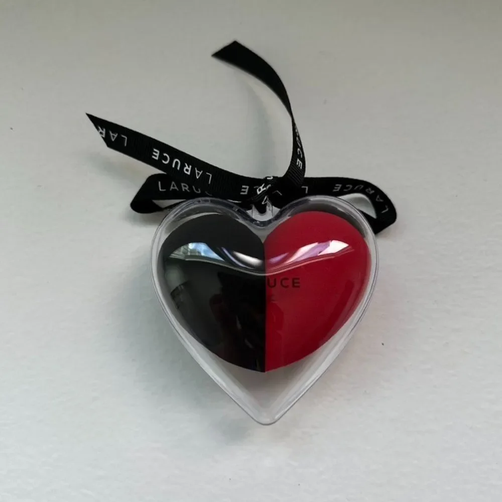 Laruce Beauty Duo Sponge Set with Heart Case (NWT)